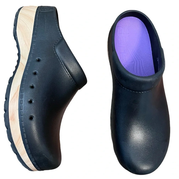 Dansko Shoes - Dansko Womens Kane Molded Black EVA Clog Medical Shoe Size 39 EU / 8.5-9 US